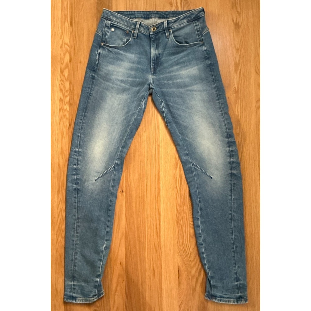 G-Star RAW ARC 3D Low Boyfriend Jeans Women's 28x31 Blue Tapered